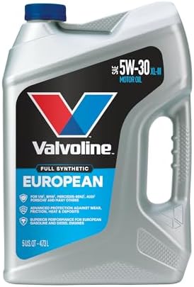 Valvoline European Vehicle Full Synthetic 5W-30 XL-III Motor Oil 5 Quart