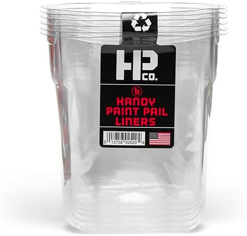 The Active Painter's Dream Package: Handy Paint Pail & Liner Combo + Free Paintbrush