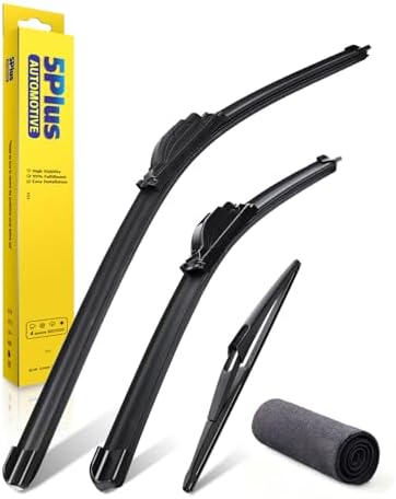5 PLUS Custom-Fit Wipers fits Nissan Rogue 2014-2025 Windshield Wipers