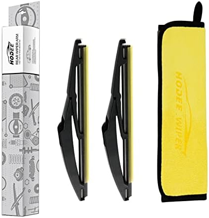 8 inch (Pack of 2) Rear Wiper Blade Set Replacement for Lexus CT200h 2011-2017,Toyota Prius C Auris 2012-2019,Urban Cruiser 2009-2016,Scion XD 2008-2013,Back Windshield Window,Rear wiper Accessories
