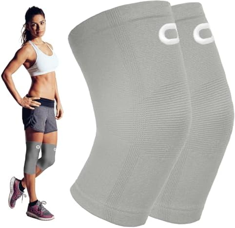 Knee Brace for Women & Men (Pair) – Knee Sleeves for Running, Workout, Weightlifting & Sports – Compression Knee Support for Knee Pain Relief, Meniscus Tear & Arthritis