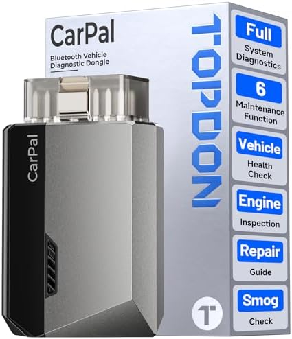 TOPDON Carpal OBD2 Scanner Bluetooth - All System Diagnostic Tool with AI
