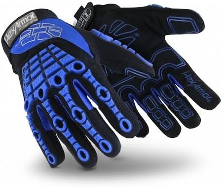 HexArmor Cut-Resistant Impact Protection Padded-Palm Work Gloves | Chrome Series® 4024 | XXX-Large