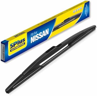 5 PLUS Custom-Fit Rear Wiper Blade Fits Nissan Versa 2007-2012,14"