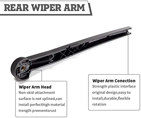 Rear Windshield Wiper Arm & Blade for Jeep Grand Cherokee 2006-2009