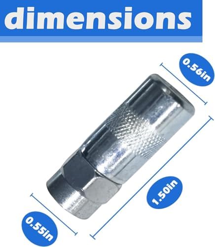 5Pcs 49-16-2649 Replacement for Mikwauke Pressure Grease Gun Coupler Tips﻿