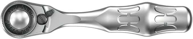 WERA 05003793001 8008 A Zyklop Mini 3 Ratchet with 1/4" Drive, 1/4" x 87 mm