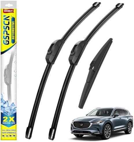 GSPSCN Windshield Wiper Blades for Mazda CX-90 CX90 2024-2026 (Pack of 3)