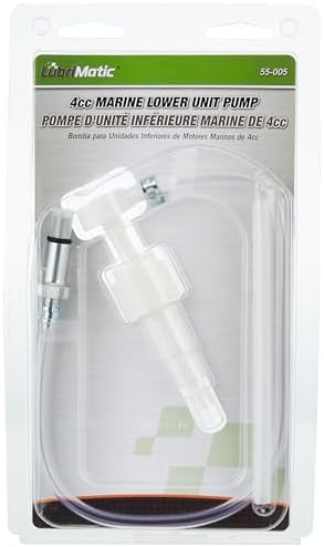 LubriMatic 55-005 4CC Fluid Pump for Quart Size Bottles w/ Metal Marine Fitting