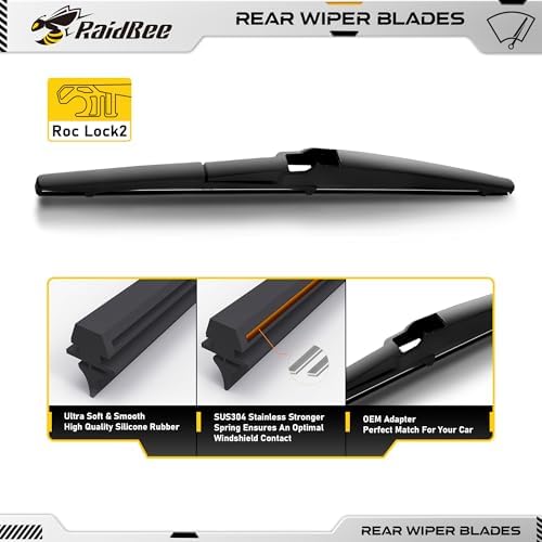 Rear Wiper Blade 11 inch, OEM Replacement for Toyota Matrix 2003-2008, Jeep Grand Cherokee 2014-2022 +More Rear Windshield Wiper (H281/11-A)