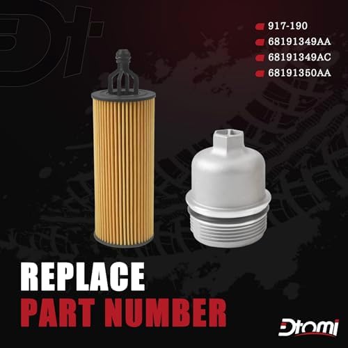 Aluminum Oil Filter Housing Cap for Jeep Chrysler Dodge Ram 917-190
