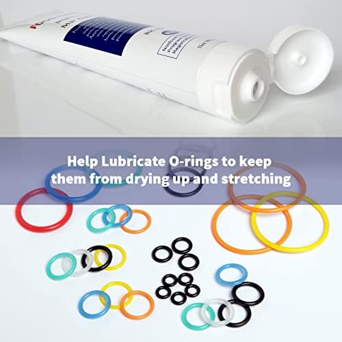 Food Grade Grease Food Safe Machine Lubricant for Frozen Dessert Equipment, O-Ring Lubricants 2X4oz