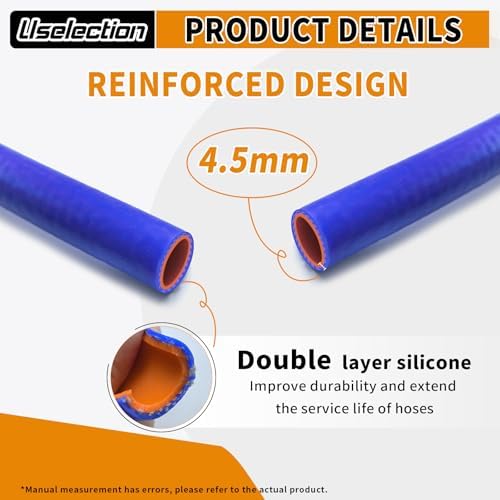 3/4" ID-10Ft Heater Hose Silicone Coolant Radiator Enhanced Double