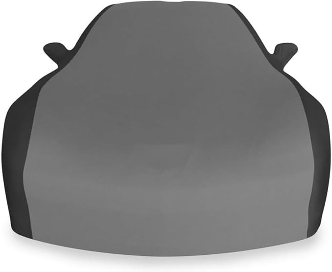 SR1 Performance C5 Corvette Car Cover 1997–2004 – Indoor Stretch Satin, Soft Breathable Dust Protection, Ultraguard Z06, Convertible, Hardtop (Gray/Black)