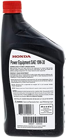 HONDA MOTOR OIL 10W30 QT (PACK OF 2)