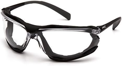 Pyramex Proximity Safety Glasses Eye Protection, Amber H2X Anti-Fog
