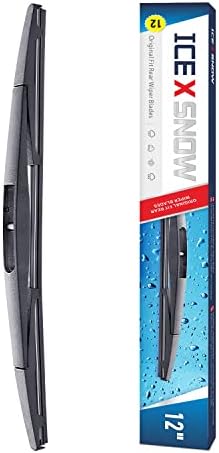 12 Inch Rear Wiper Blade Replacement for Honda CRV 2022-2017;Jeep Wrangler 2024-2018;Nissan Armada 2024-2005 Murano 2023-2009 Cube 2014-2009 OEM Quality Back Windshield Wiper Blade(12B/H306)