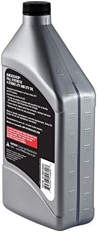 Quicksilver 5W-50 Full Synthetic 4-Stroke ATV/UTV Engine Oil, 1 Quart