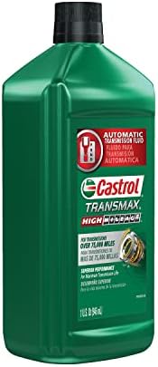 Castrol Transmission Fluid, Automatic, 1 Quart | High Mileage | Pack of 6