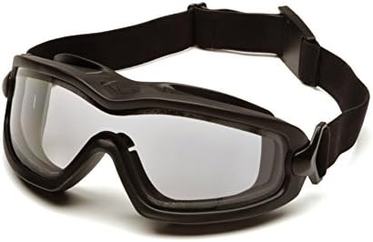 Pyramex Safety Products GB6420SDT V2G Plus Safety Glasses, Gray Anti-Fog Dual Lens