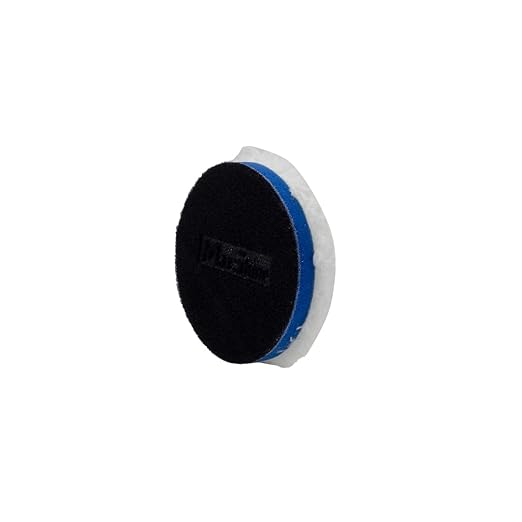 Maxshine 3" Universal Microfiber Polishing Foam Pad for Cutting – Ultra-Soft Microfiber with Hook & Loop – Compatible with DA & Rotary Polishers for Paint Correction & Heavy Cutting