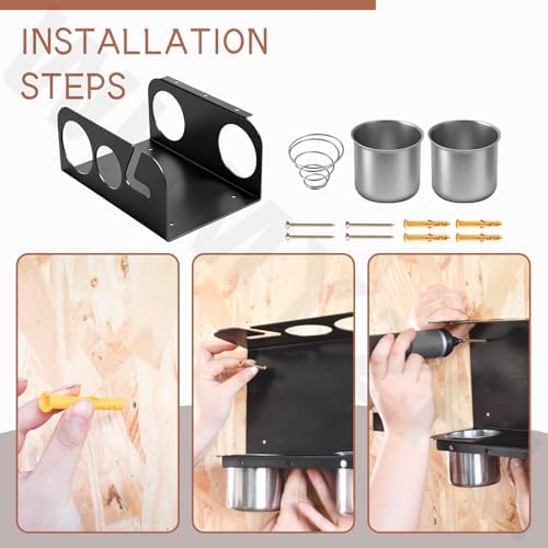 Grease Gun Holder, Grease Gun Garage Organizer Wall Mount