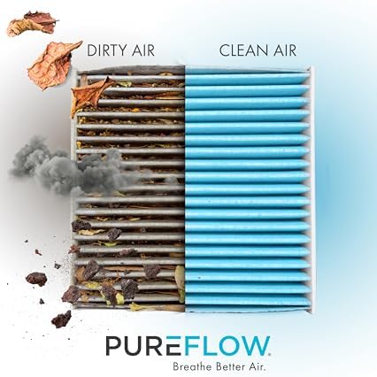 PUREFLOW PC99542X Cabin Air Filter | Fits 2020-2026 Ford Explorer 2.3L, 3.0L, Escape 1.5L, 2.0L, 2.5L, Police Interceptor Utility 3.0L, 3.3L