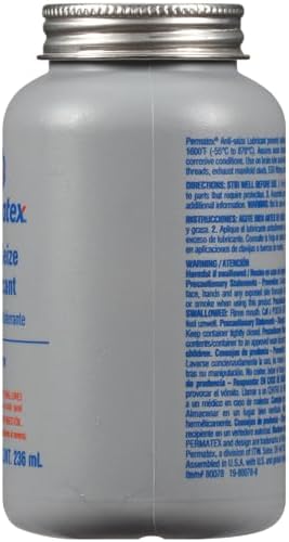 Permatex 80078 1/2 Pint Anti-Seize Lubricant