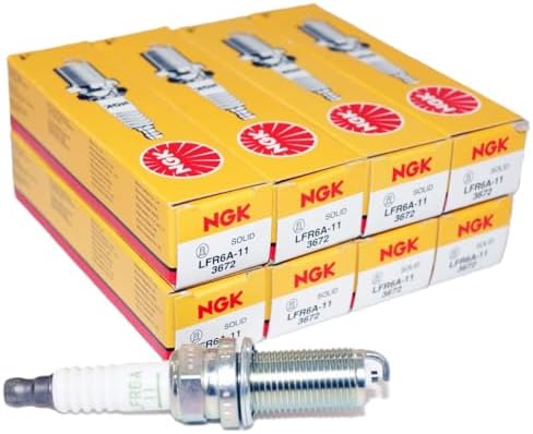 (8-Pack) NGK Spark Plugs LFR6A-11 (Stock # 3672)