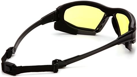 Pyramex Safety Highlander XP Eyewear, Frame/Indoor-Outdoor Mirror Anti-Fog Lens