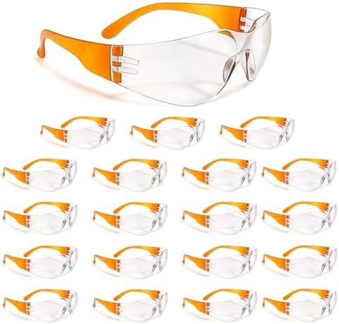 BIRDDIE Safety Glasses Anti Fog 20pcs For eye protection at work Unisex