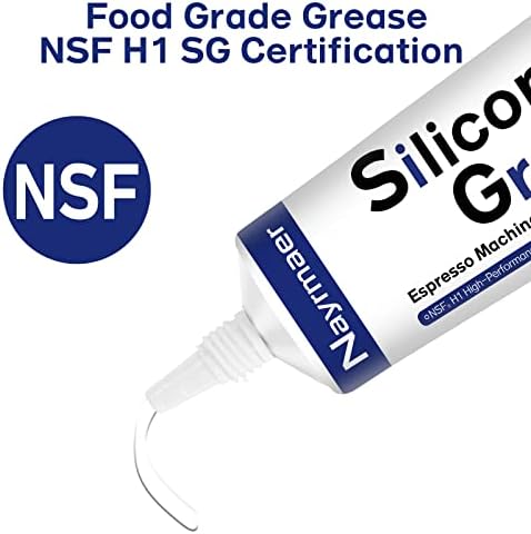 Espresso Machine Grease, 2 x 10g Silicone Grease Maintenance Kit for Care and Maintenance of All Coffee Machines, Food Grade Grease for All Expresso Machines