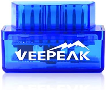 Veepeak Mini Bluetooth OBD2 Scanner Code Reader for Android (NOT for iOS)