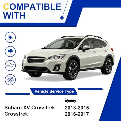 KAIYI 3 Pack Windshield Wipers Compatible with Subaru Crosstrek 2013-2017