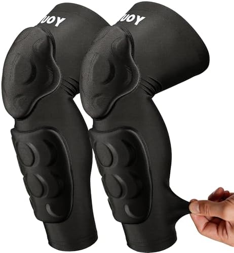Eicolorte Knee Calf Pads with Shin Guard Protective Compression Leg Sleeves