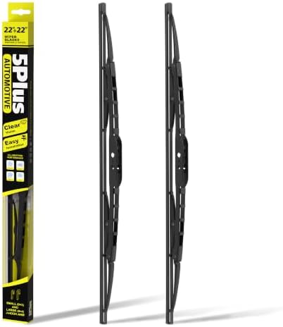 5 PLUS® 22"+22" Silicone Wiper Blades Fits Ford F-150 2009-2026