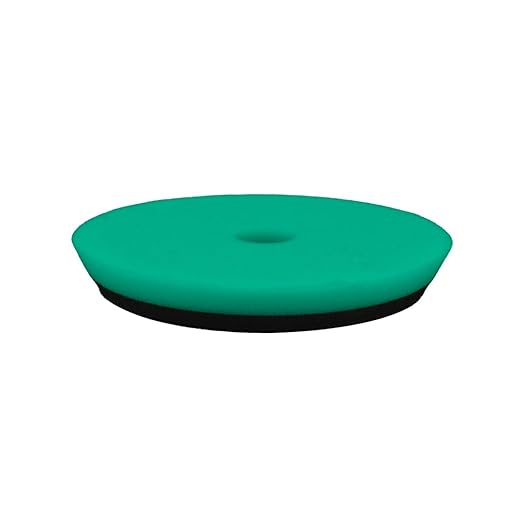 Maxshine 5“ Universal Polishing Foam Pad for Cutting – Low Profile Hook & Loop with Rubber Backing – Compatible with Long Throw DA Polishers – EVA Foam for Heat & Pressure Absorption