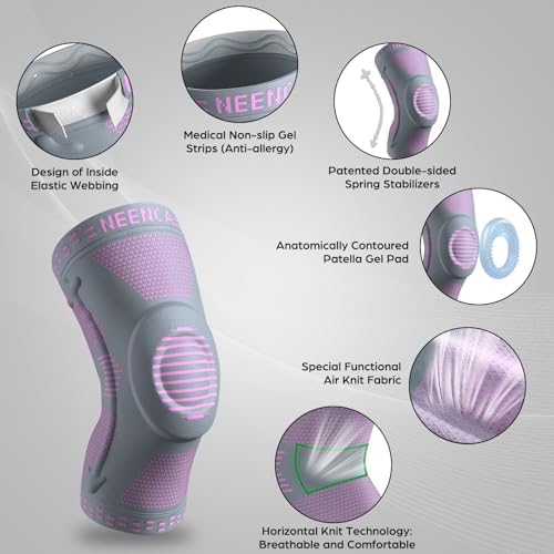 NEENCA Professional Knee Brace, Medical Knee Support for Women & Men Relief