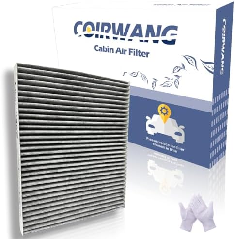 CF12283 Cabin Air Filter with Activated Carbon Compatible with Chrysler Pacifica 2017-2025 / Voyager 2020-2025 / Grand Caravan 2021-2025 - Replaces 68308950AB