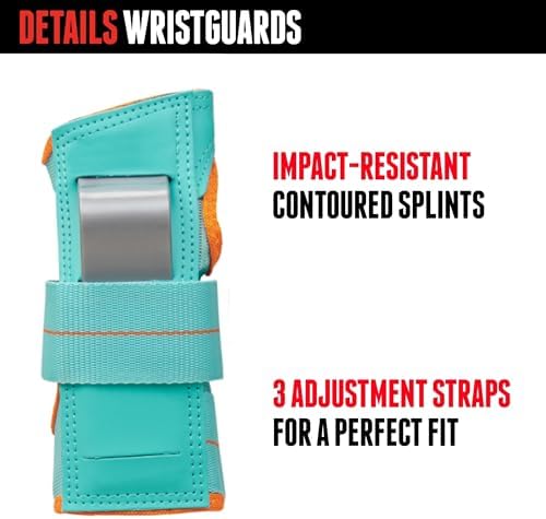 Triple Eight Saver Series 3-Pack Pad Set– Ideal for Skateboarding, In-line Skating, Roller Skating, and Biking