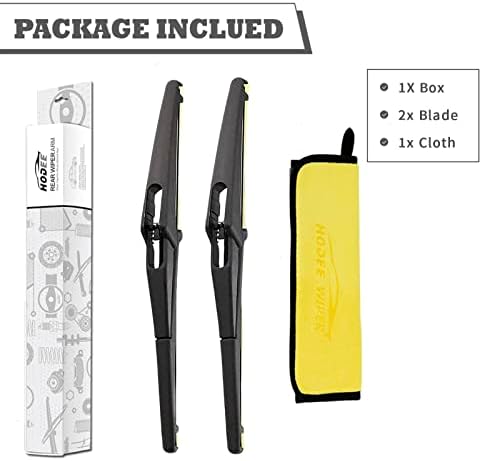 Rear Windshield Wiper Blade Replacement for Jeep Renegade 2015-2020