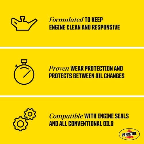 Pennzoil 5W-20 Motor Oil, 5 Quart (3 Pack)