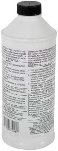 Ford Genuine Ford Fluid PM-20 DOT-4 LV High Performance Motor Vehicle Brake Fluid - 16 oz.