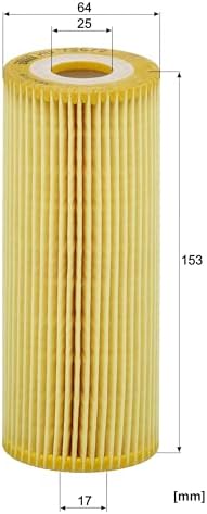 Mann Filter HU 726/2 x Cartridge Oil Filter Replacement Compatible With SEAT Alhambra (2003-2006), Volkswagen Beetle (1998-2006), Beetle Cabrio (2006), Golf (1999-2006)