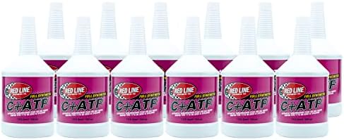 Red Line 30604 Full Synthetic C+ Automatic Transmission Fluid (ATF) - 1 Quart (12 Pack)