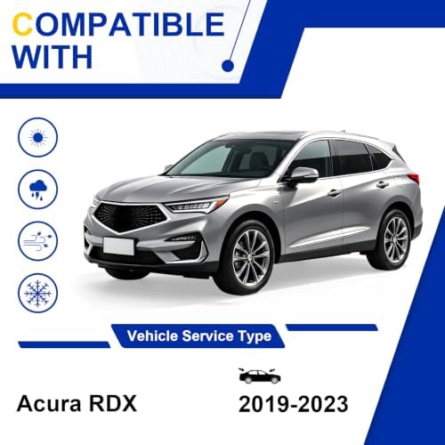 KAIYI 3 Pack Windshield Wipers Compatible with Acura RDX 2019-2023