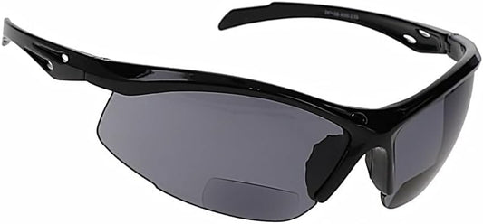 Bifocal Safety Glasses - Safety Lenses with Readers for Healthcare, Woodworkers, Motorcyclists, Workshop - Ansi Z87+