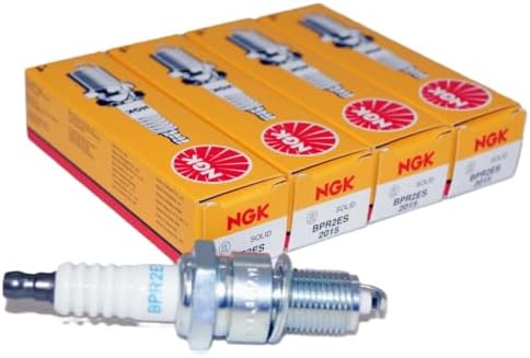 NGK 2015 Solid Standard Spark Plug BPR2ES - 4-Pack