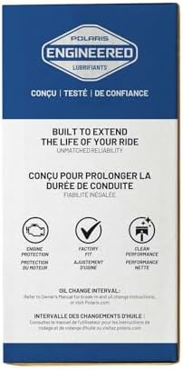 Polaris PS4 Oil Change Kit Incl Oil, Oil Filter, Drain Plug Washer, 2877473