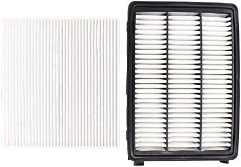 NewYall Engine and Cabin Air Filter Combo Set for Hyundai Kia